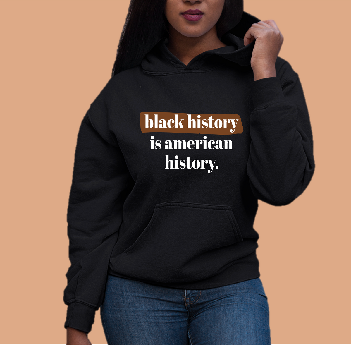 African American Hoodies Cute African American Female Black History Month  Clothing